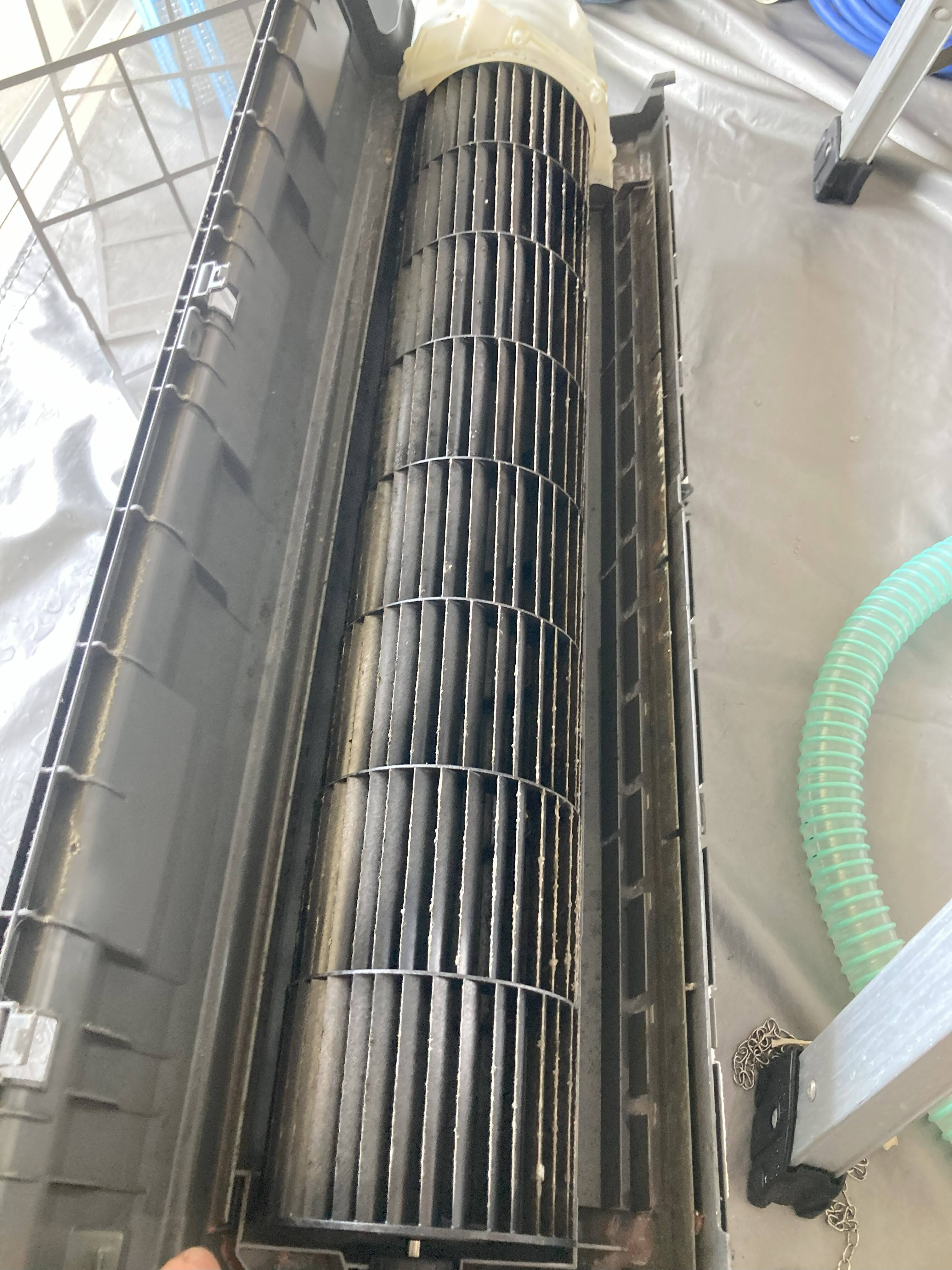 エアコンファンのカビ